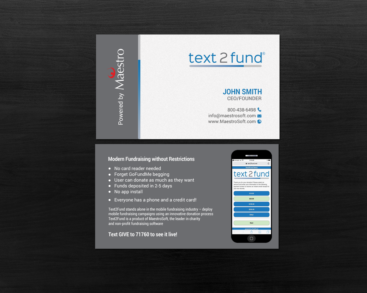 Business Card Design by chandrayaan.creative for Maestro | Design #18232116