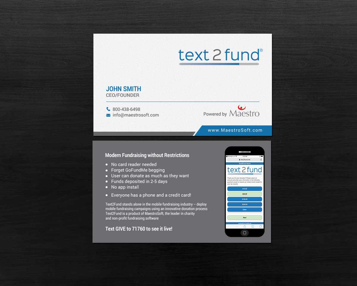 Business Card Design by chandrayaan.creative for Maestro | Design #18232125