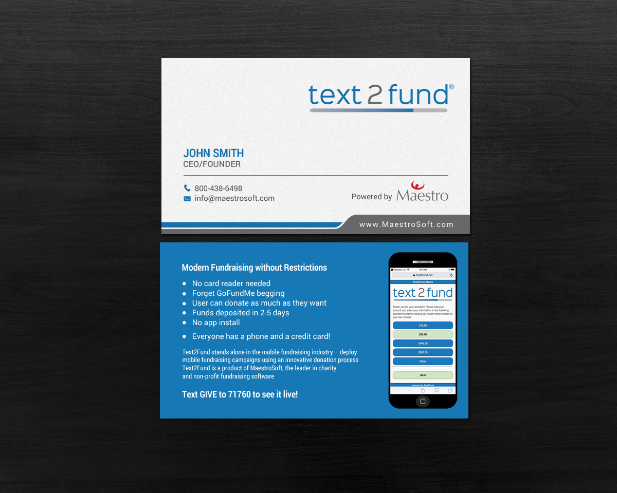 Business Card Design by chandrayaan.creative for Maestro | Design #18232194