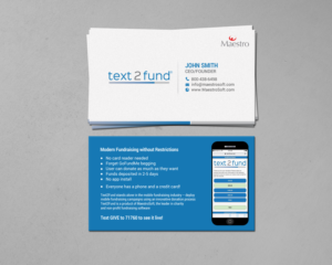 Business Card Design by chandrayaan.creative for Maestro | Design: #18233272