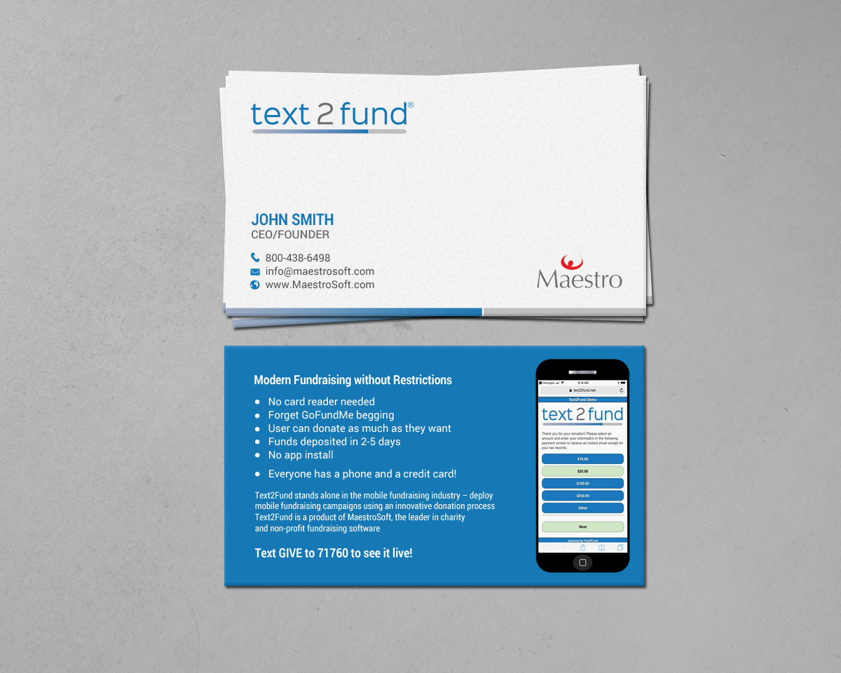 Business Card Design by chandrayaan.creative for Maestro | Design #18233273