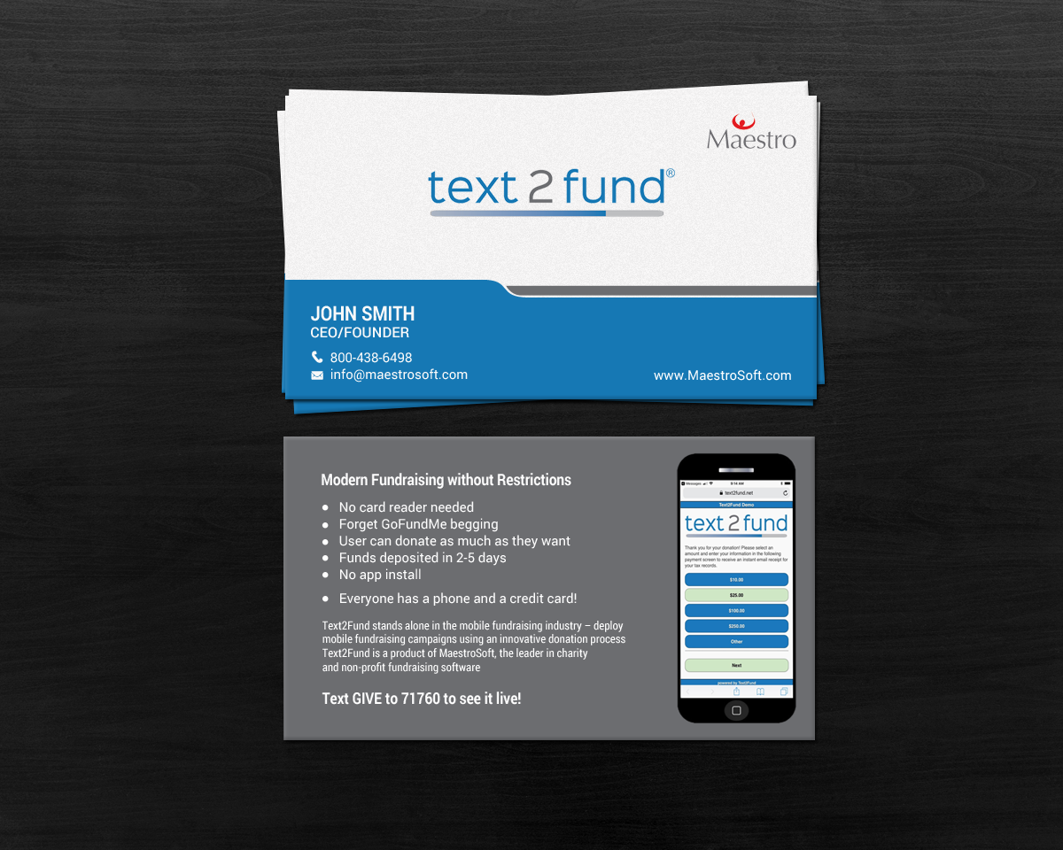 Business Card Design by chandrayaan.creative for Maestro | Design #18233275