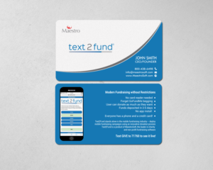 Business Card Design by chandrayaan.creative for Maestro | Design: #18241851