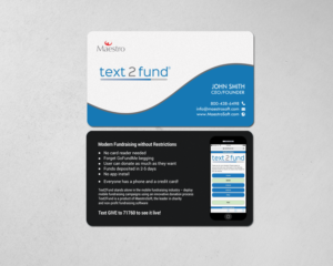 Business Card Design by chandrayaan.creative for Maestro | Design: #18241852