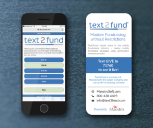 Business Card Design by M6G for Maestro | Design: #18218345