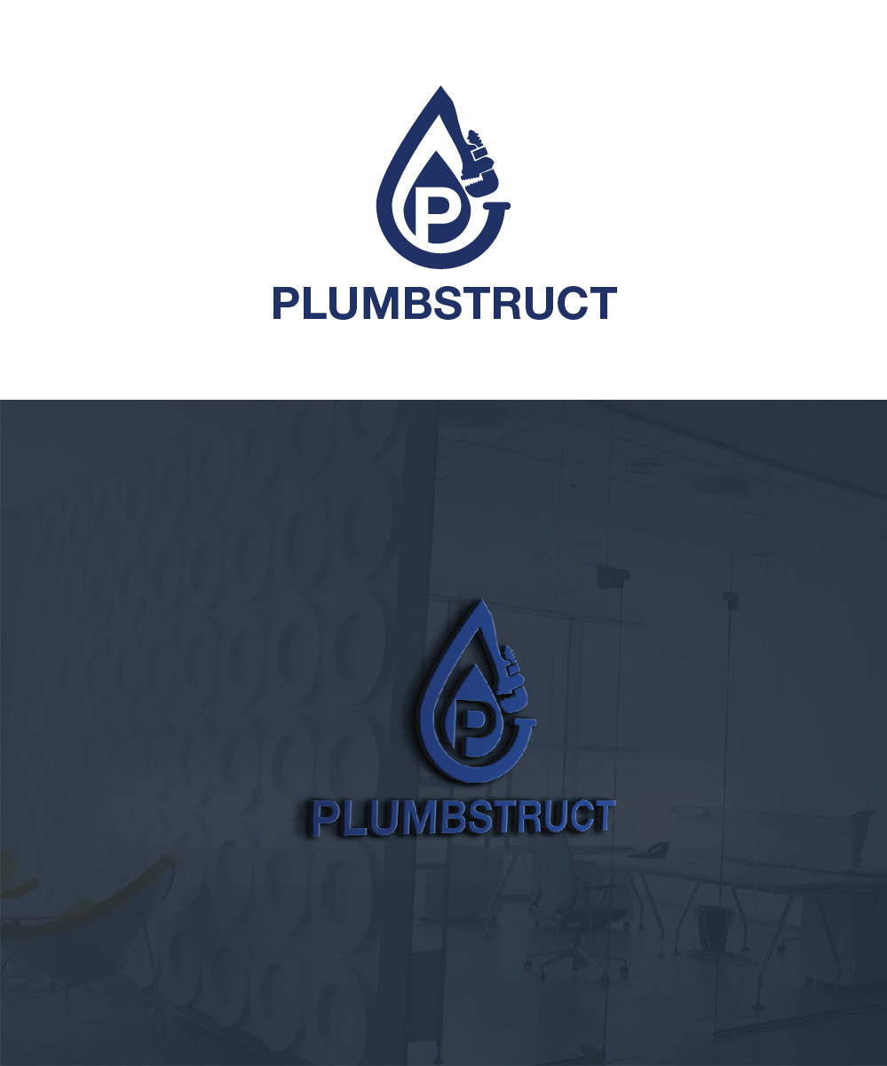 Logo Design by Isnah Logo for Plumbstruct Pty Ltd | Design #18217923