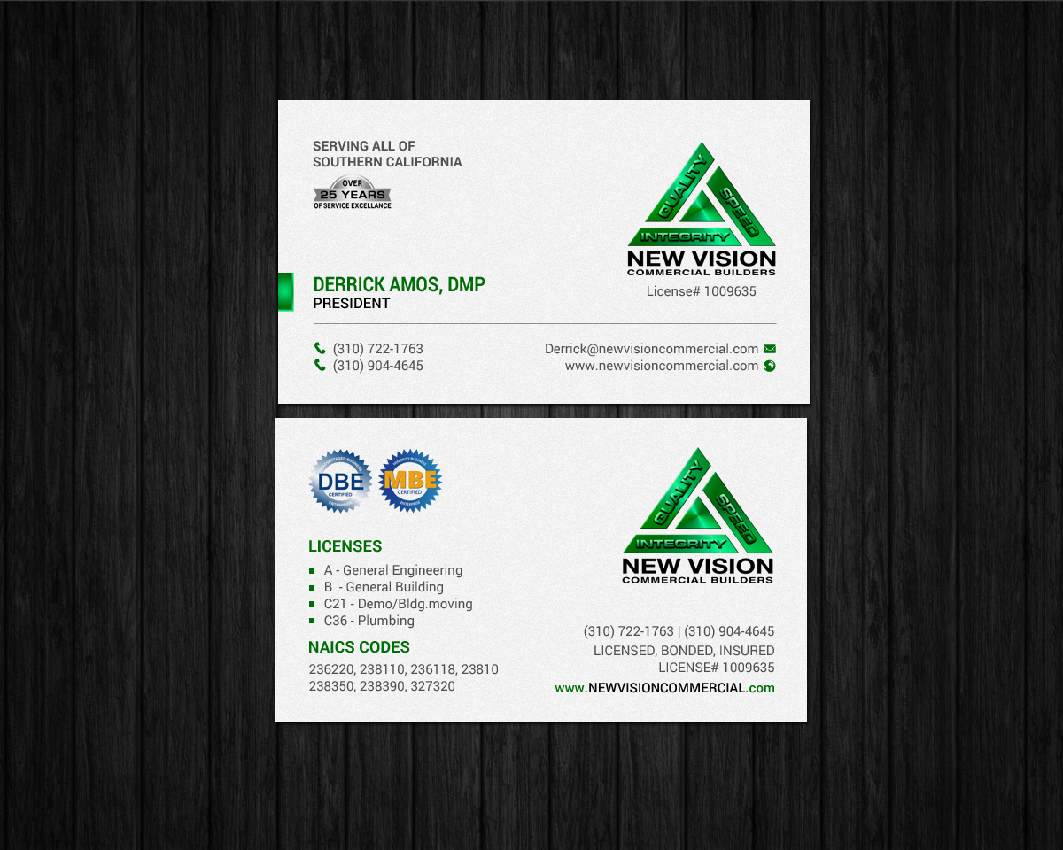 Diseño de Tarjeta de Presentación por chandrayaan.creative para The Lighthouse | Diseño #18209768