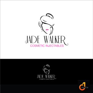 Logo Design by C1 Media for jade walker comsetic injectables  | Design #18214751