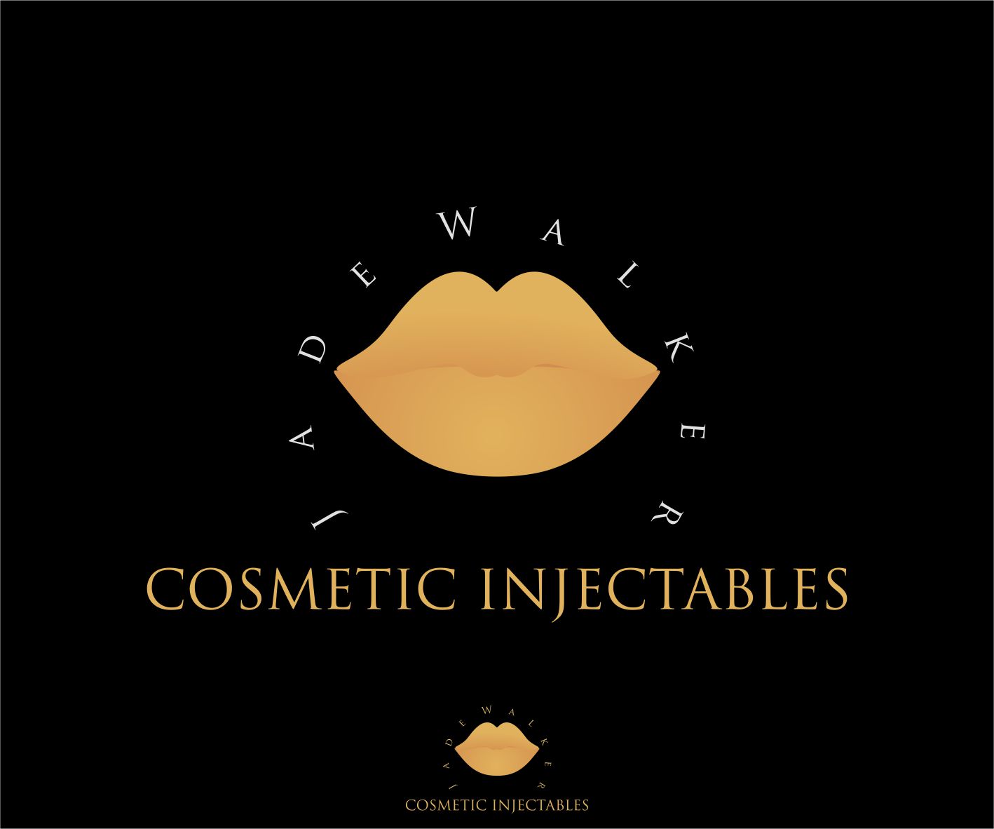Logo Design by yudishcore for jade walker comsetic injectables  | Design #18453785