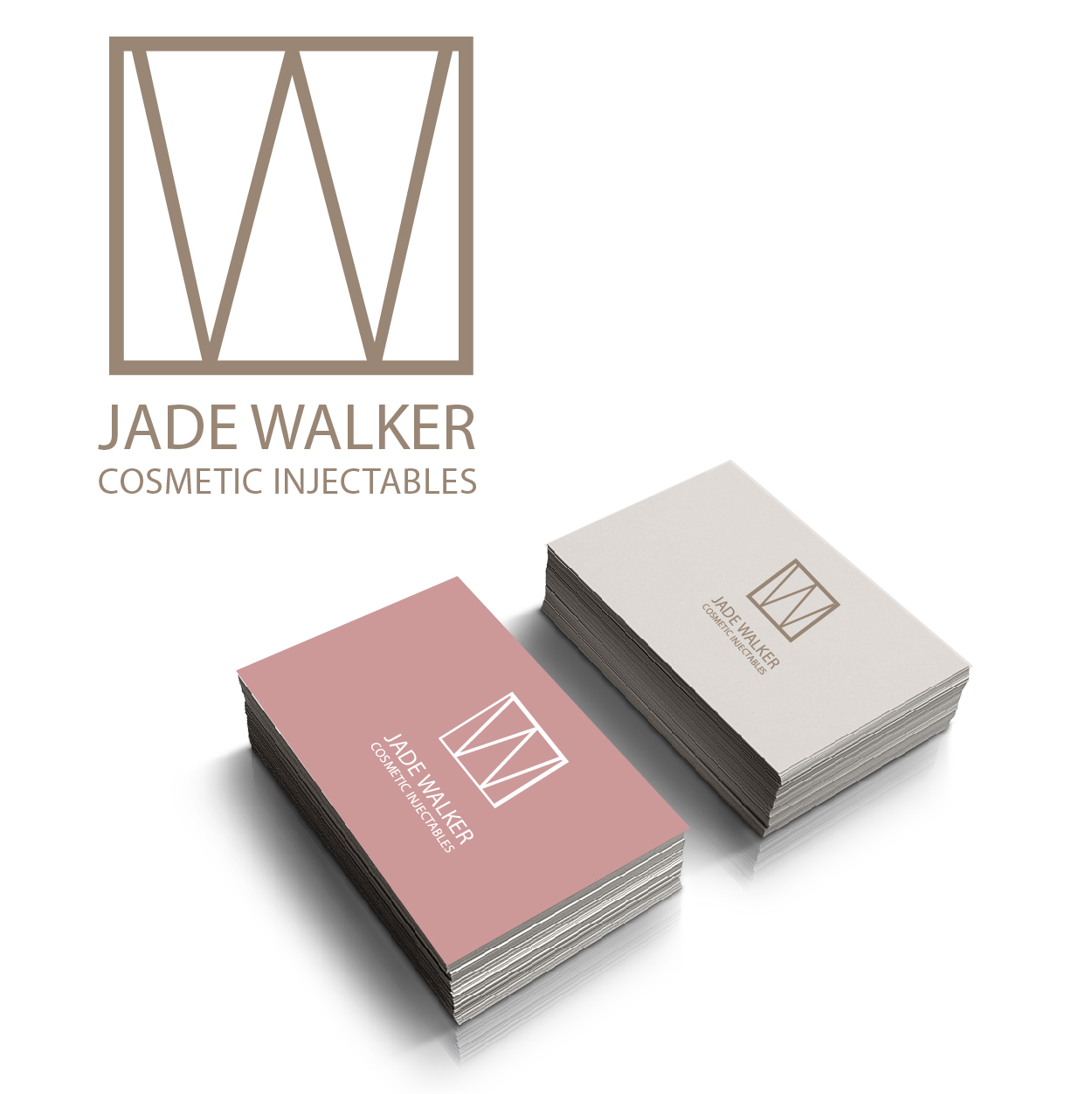 Logo Design by Thomasdesign for jade walker comsetic injectables  | Design #18337294