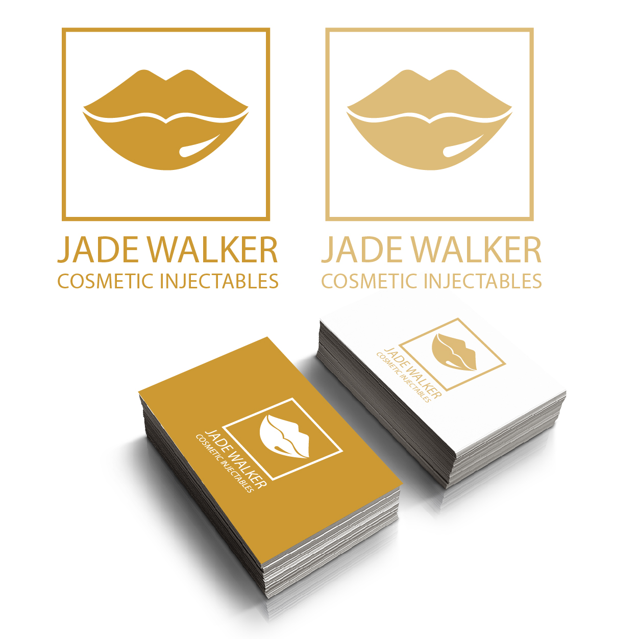 Logo-Design von Thomasdesign für jade walker comsetic injectables  | Design #18369367