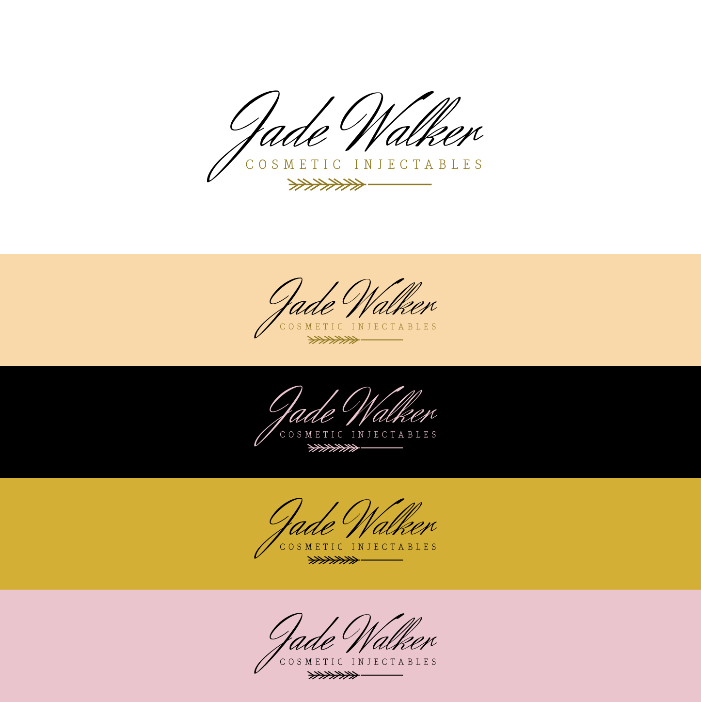Design de Logo par AbhishekkM'24 pour jade walker comsetic injectables  | Design #18213127