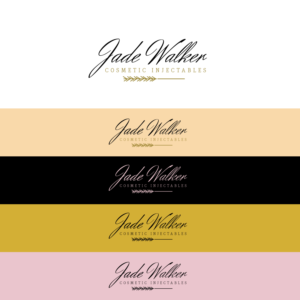 Logo Design by AbhishekkM'24 for jade walker comsetic injectables  | Design: #18213127