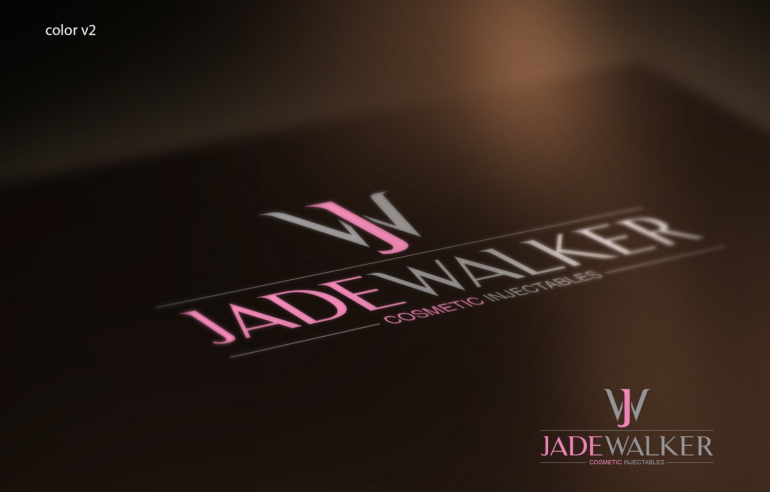Logo Design by FerTouch Arts for jade walker comsetic injectables  | Design #18221833