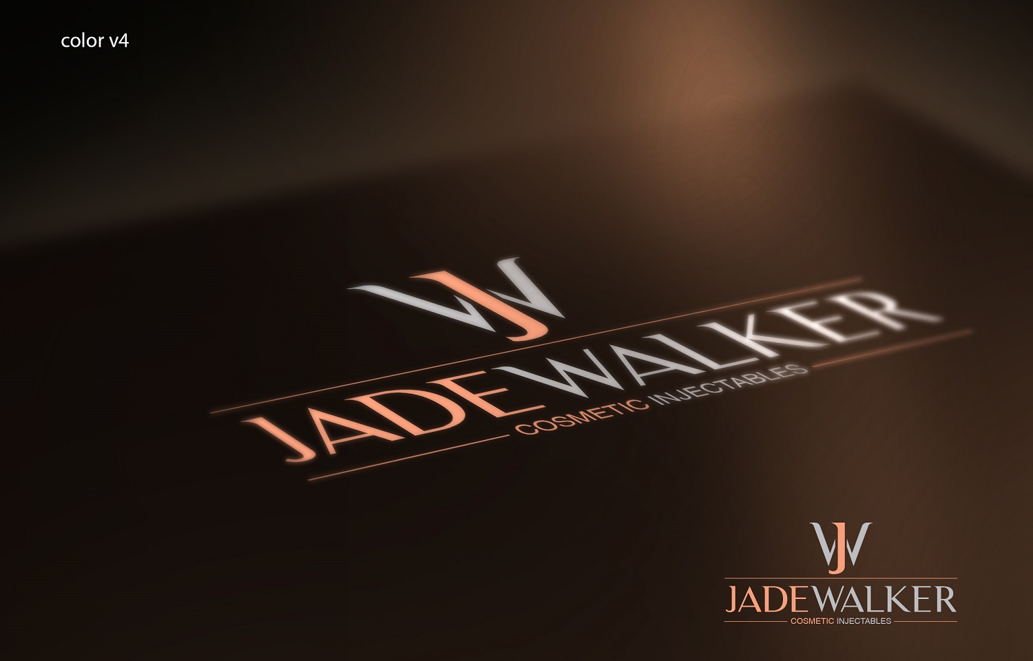 Logo Design by FerTouch Arts for jade walker comsetic injectables  | Design #18221855
