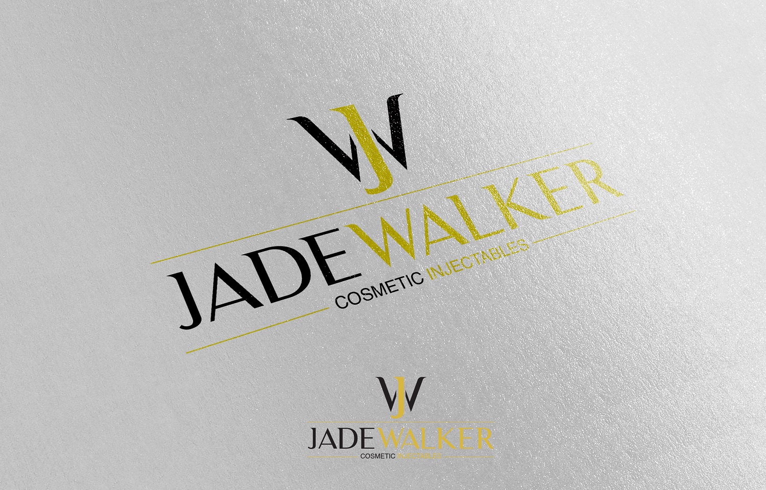 Logo Design by FerTouch Arts for jade walker comsetic injectables  | Design #18227784