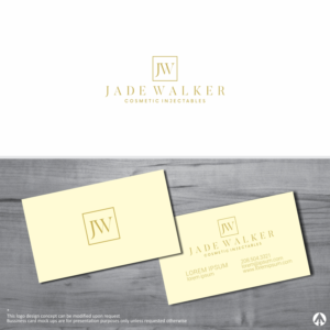 Logo Design by MBARO for jade walker comsetic injectables  | Design #18343641