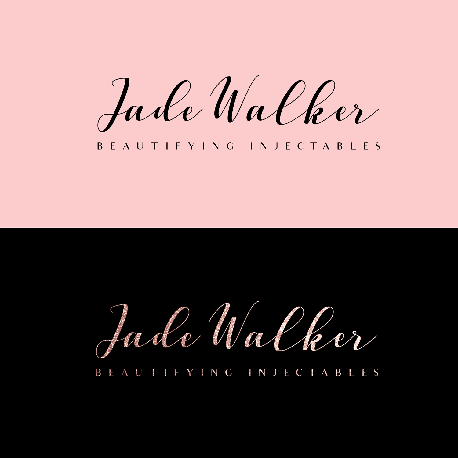 Logo Design by alexandranique for jade walker comsetic injectables  | Design #18215524