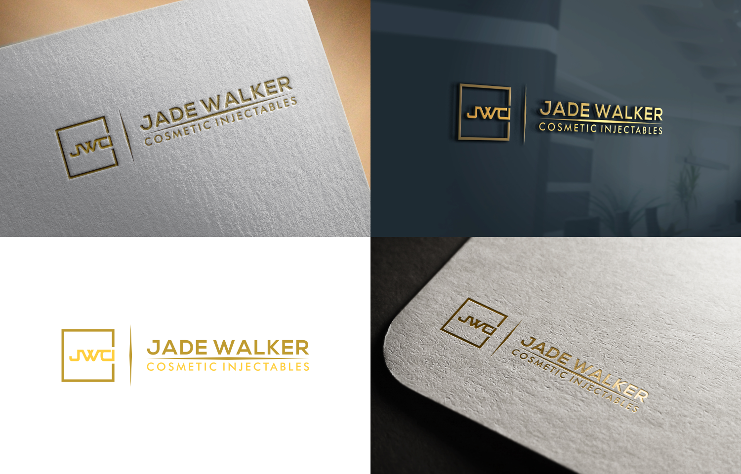 Diseño de Logo por aqilazhifara para jade walker comsetic injectables  | Diseño #18214226