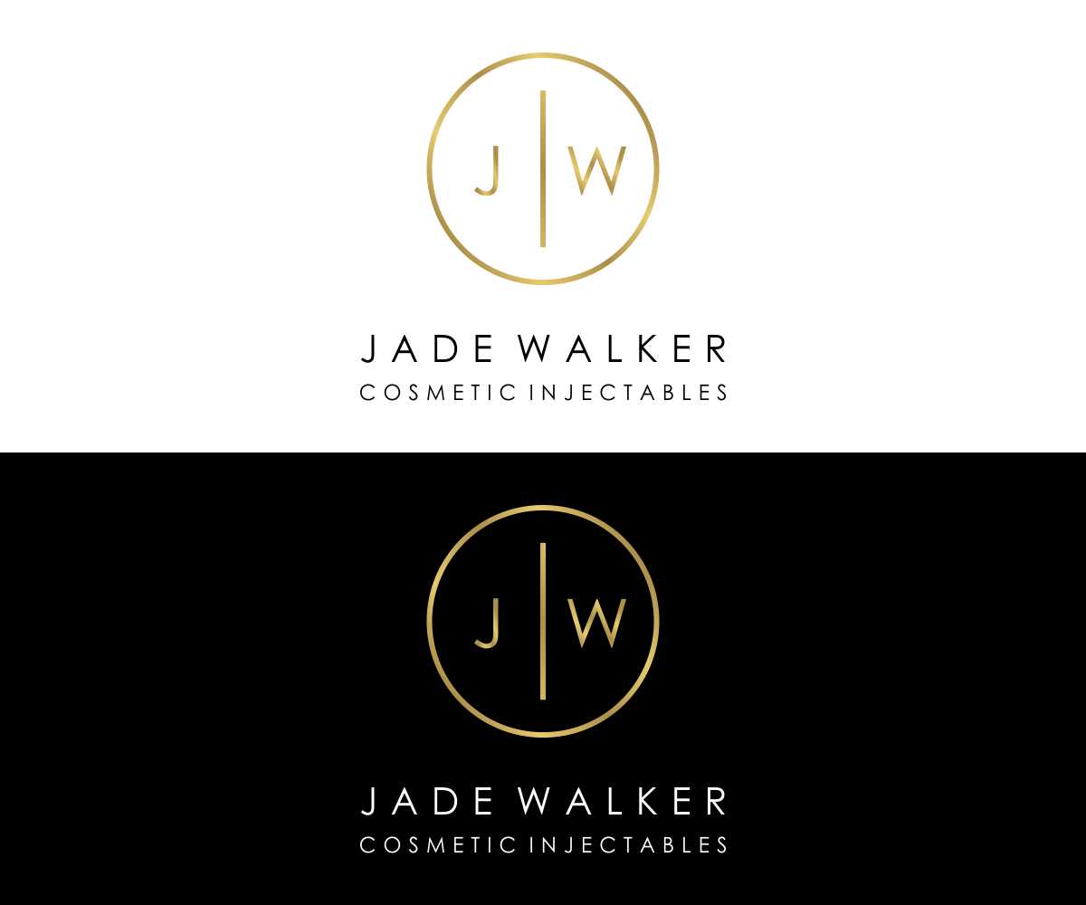 Logo Design by Nicolene Barnard for jade walker comsetic injectables  | Design #18434298