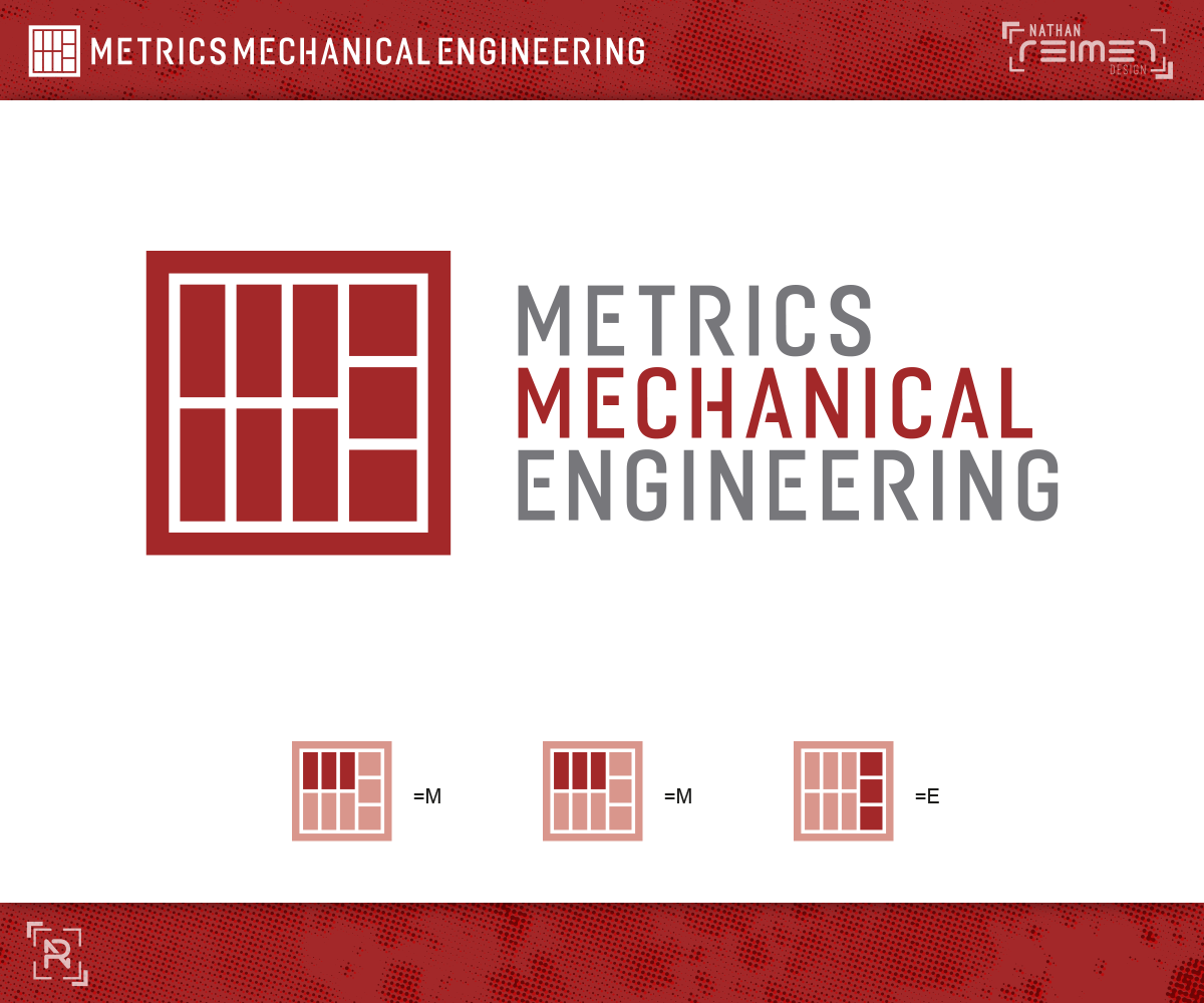Design de Logo par nreimer pour Metrics Mechanical Engineering | Design #18278157