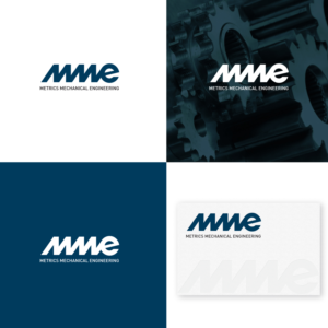 Diseño de Logo por Retroman para Metrics Mechanical Engineering | Diseño: #18294449