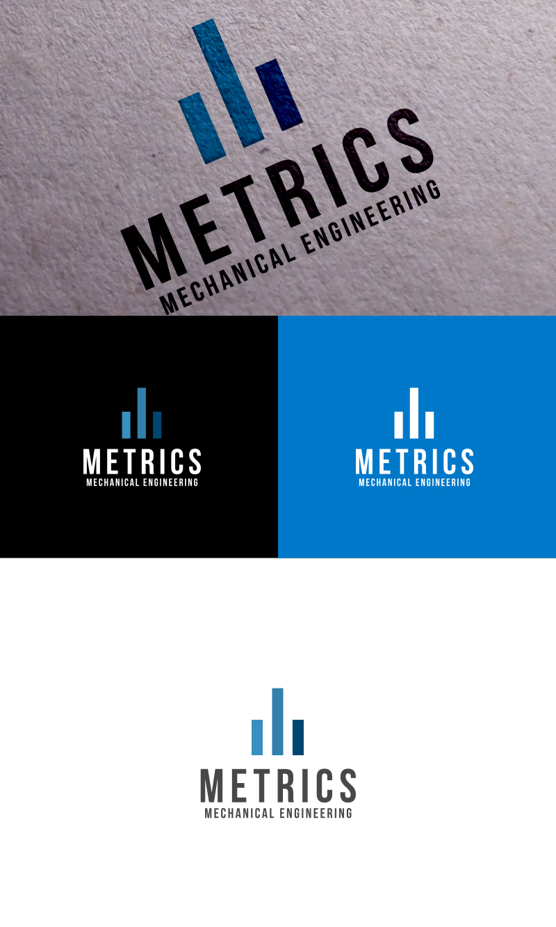 Diseño de Logo por logo_s para Metrics Mechanical Engineering | Diseño #18217195