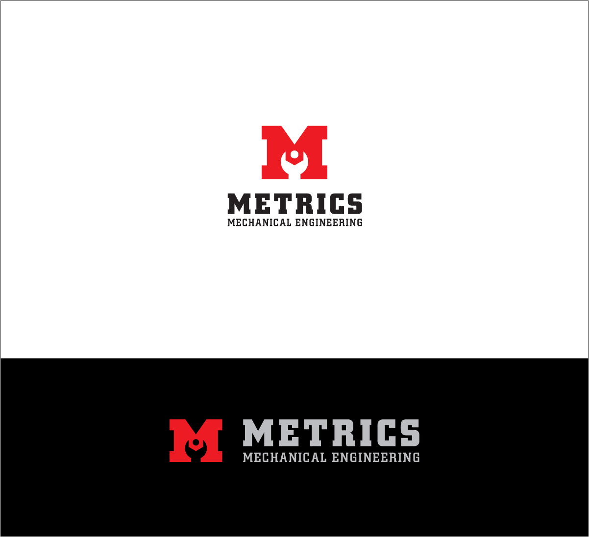 Logo Design by bijuak for Metrics Mechanical Engineering | Design #18208628