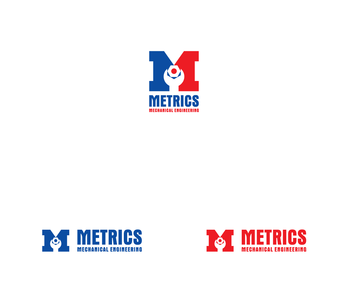 Logo Design by bijuak for Metrics Mechanical Engineering | Design #18214486