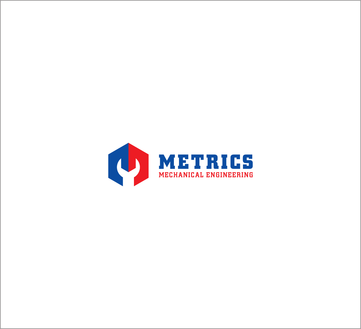 Logo Design by bijuak for Metrics Mechanical Engineering | Design #18214517