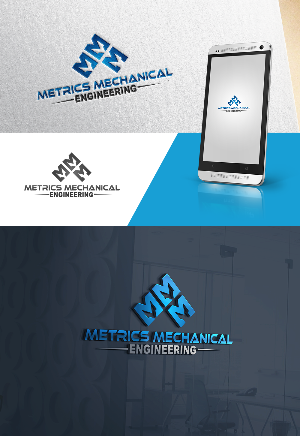 Design de Logo par AnjelsS pour Metrics Mechanical Engineering | Design #18209149