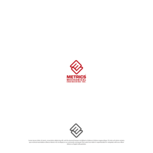 Diseño de Logo por aalio01 para Metrics Mechanical Engineering | Diseño: #18227643