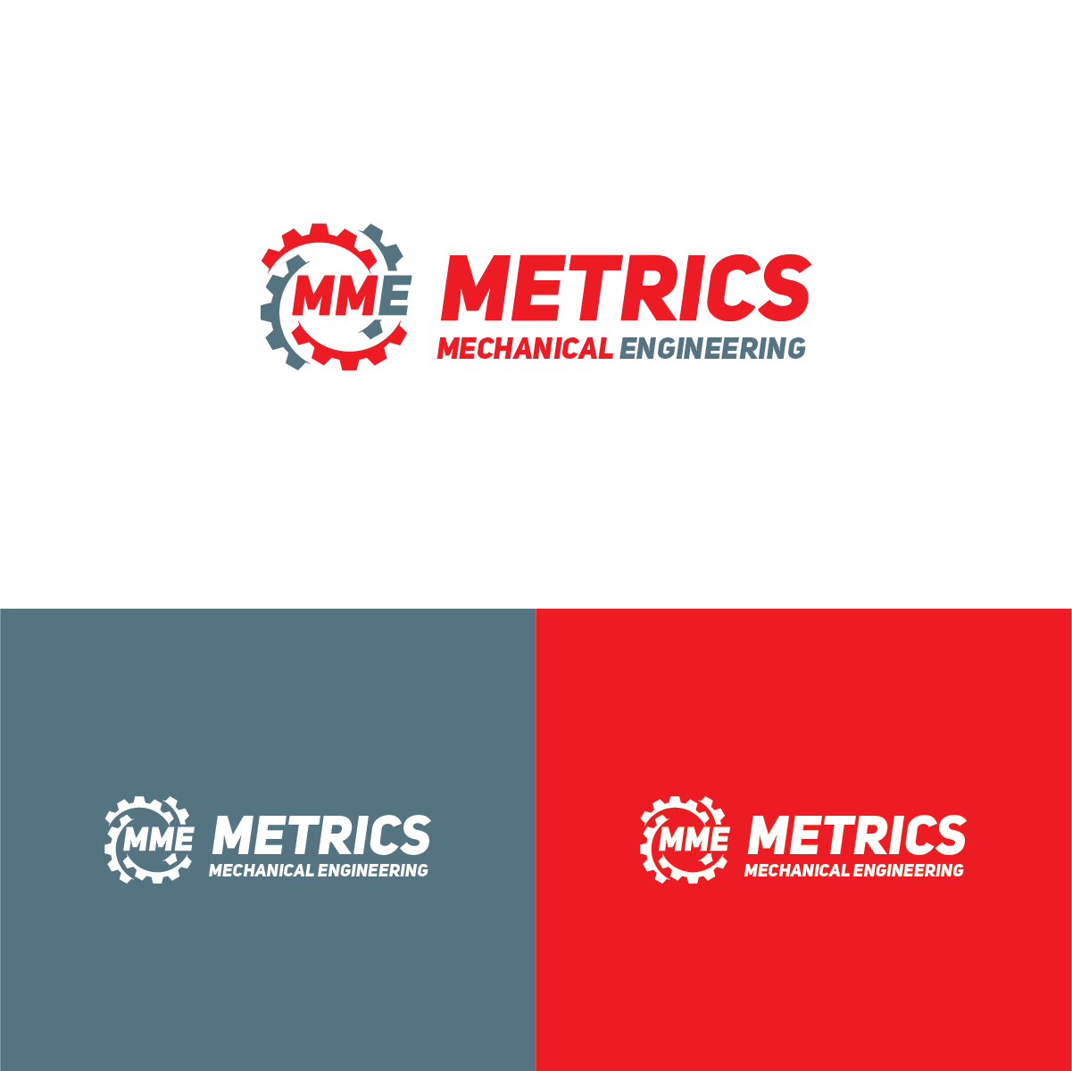 Diseño de Logo por Deziners Zone para Metrics Mechanical Engineering | Diseño #18218526