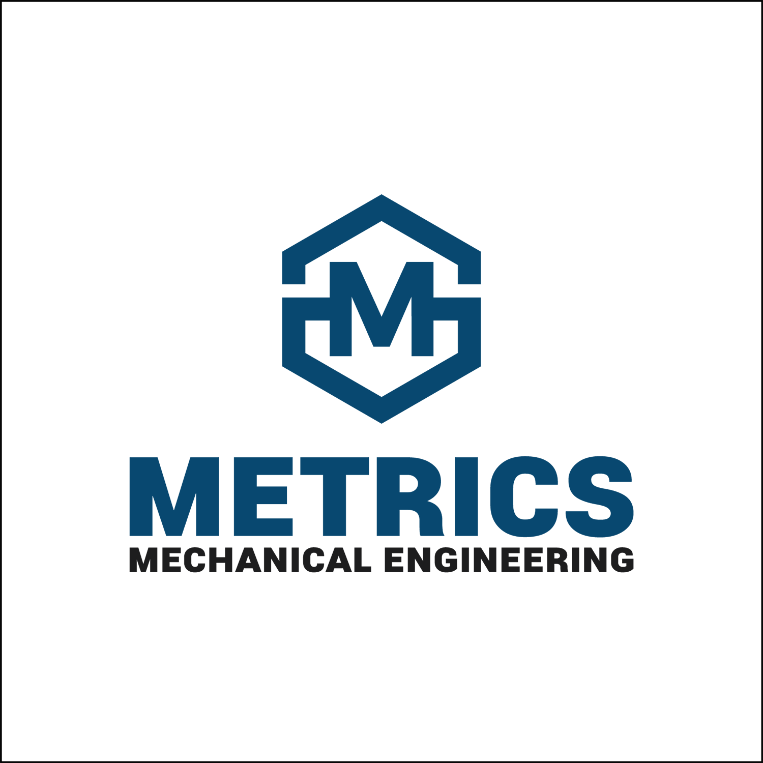Logo Design by iqbalkabir for Metrics Mechanical Engineering | Design #18219682