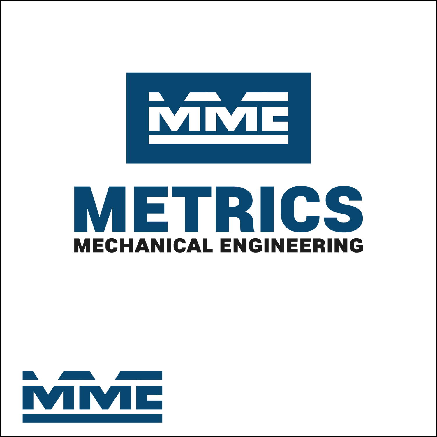 Logo Design by iqbalkabir for Metrics Mechanical Engineering | Design #18219683
