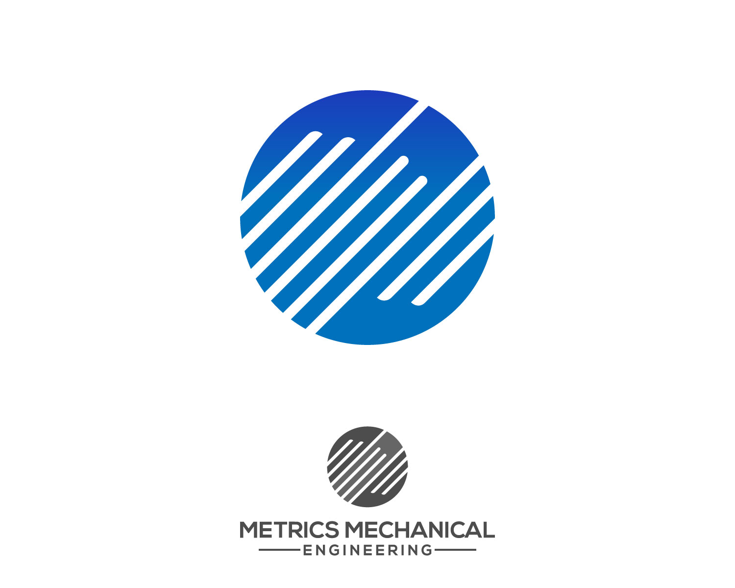 Logo Design by MAWBM for Metrics Mechanical Engineering | Design #18220044