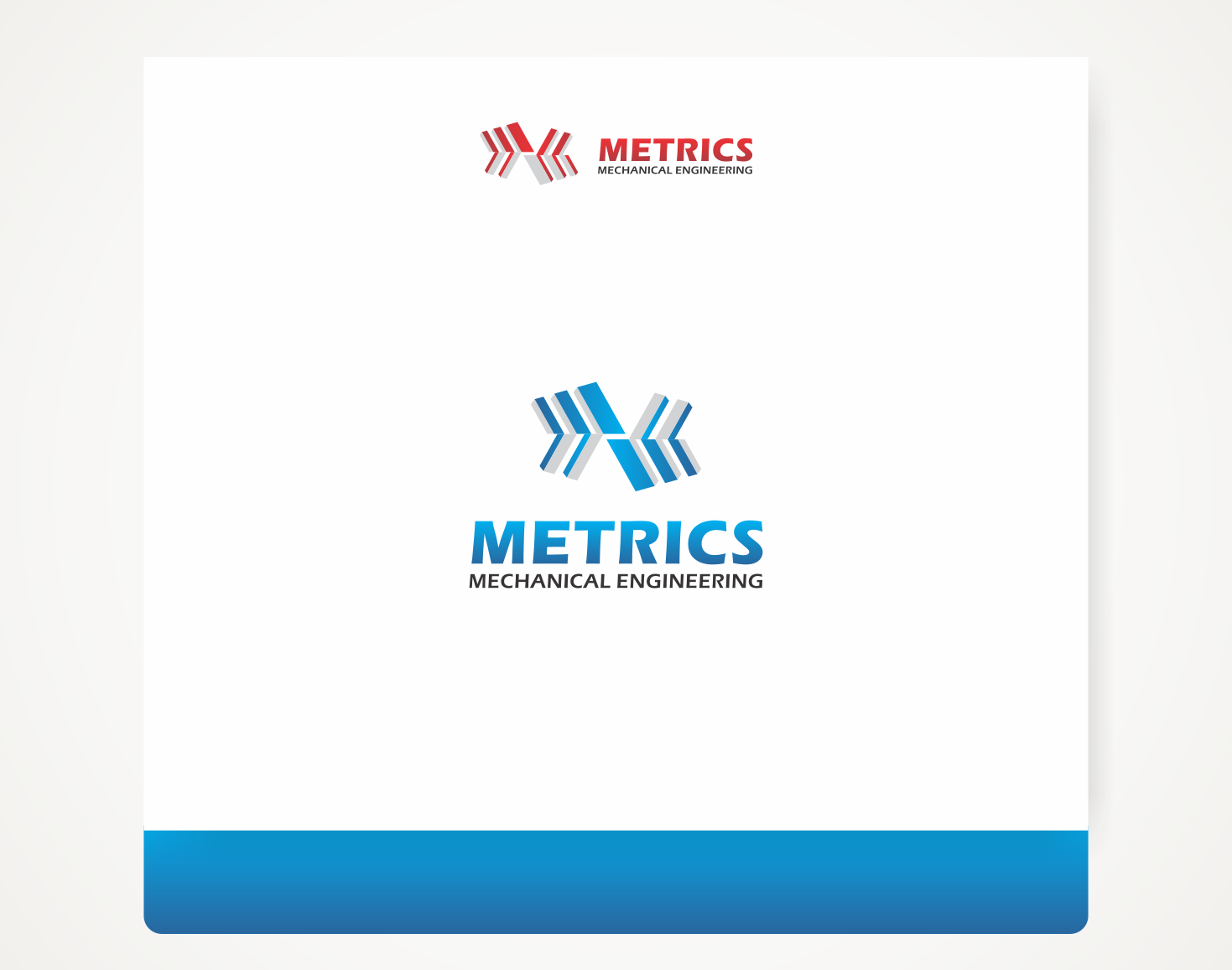 Logo Design by Savana for Metrics Mechanical Engineering | Design #18218935