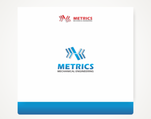 Logo Design by Savana for Metrics Mechanical Engineering | Design: #18218935