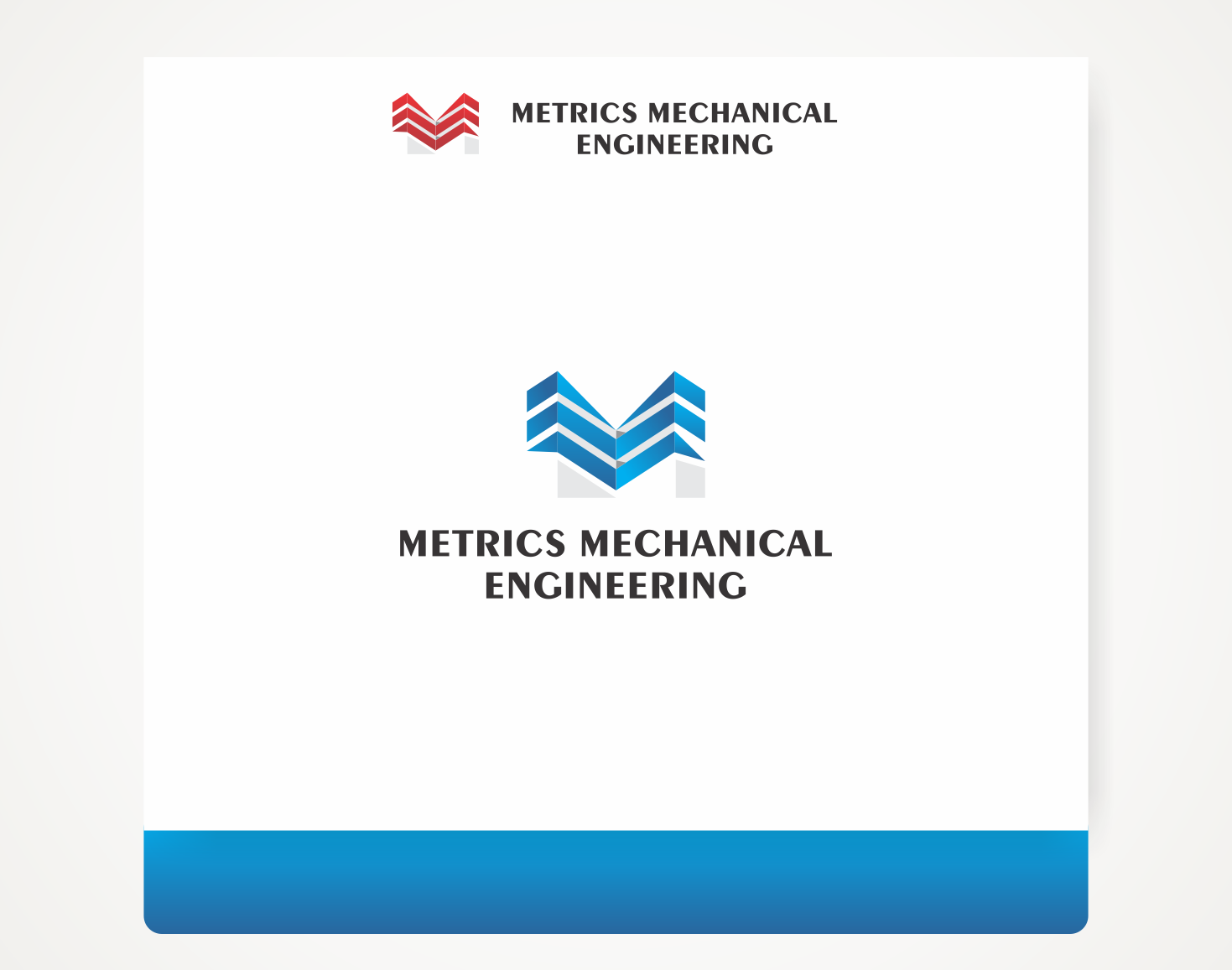 Logo Design by Savana for Metrics Mechanical Engineering | Design #18218938
