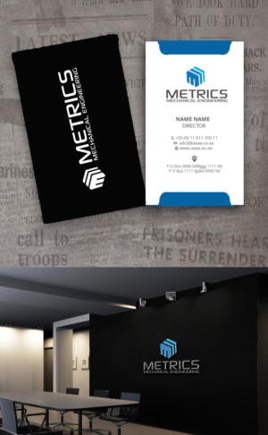 Diseño de Logo por zebronicgraphic para Metrics Mechanical Engineering | Diseño: #18211863