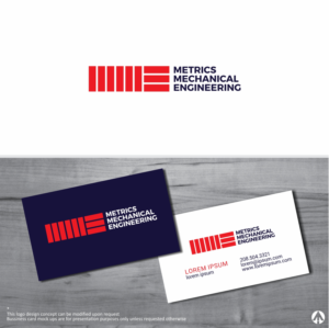 Diseño de Logo por MBARO para Metrics Mechanical Engineering | Diseño: #18297392