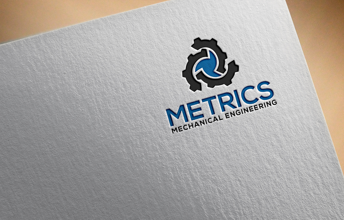 Logo Design by Niizam's for Metrics Mechanical Engineering | Design #18231451