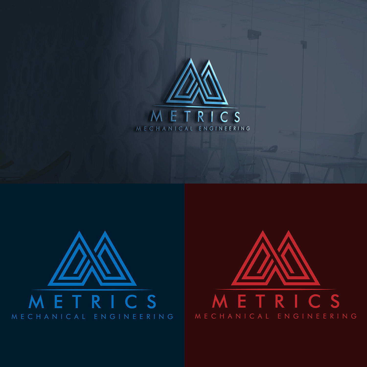 Logo Design by Suroj 2 for Metrics Mechanical Engineering | Design #18290132