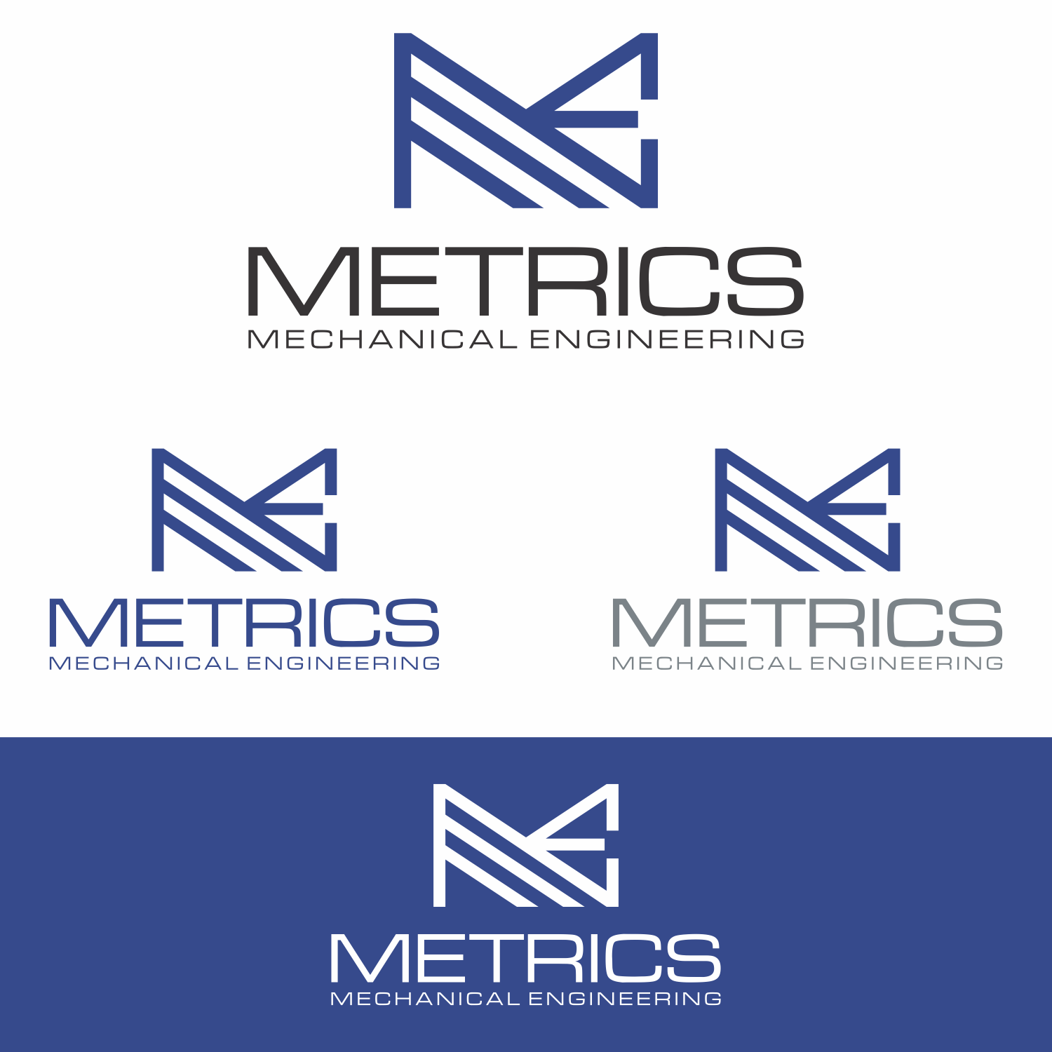 Logo Design by 333 Adrian 888 for Metrics Mechanical Engineering | Design #18220566