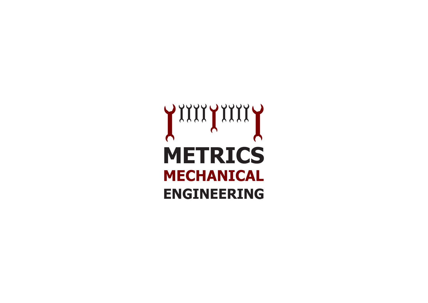 Logo Design by kannouch07 for Metrics Mechanical Engineering | Design #18221280