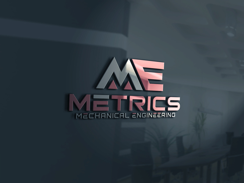 Logo Design by Ujumaki 2 for Metrics Mechanical Engineering | Design #18219819