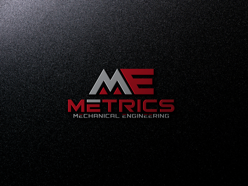 Logo Design by Ujumaki 2 for Metrics Mechanical Engineering | Design #18219823