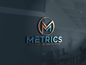 Logo Design by Ujumaki 2 for Metrics Mechanical Engineering | Design: #18219889