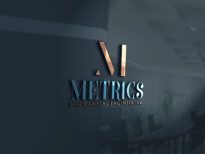 Logo Design by Ujumaki 2 for Metrics Mechanical Engineering | Design: #18219890