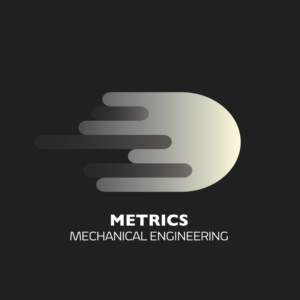 Logo Design by Naranja Azul for Metrics Mechanical Engineering | Design: #18217900